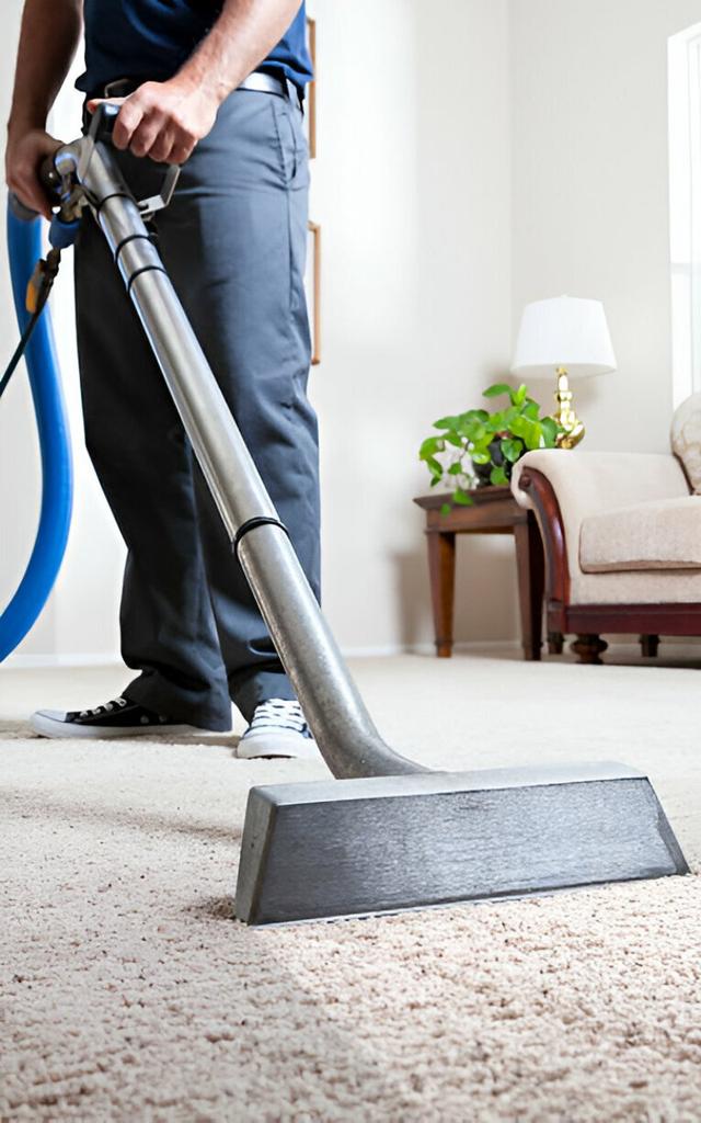 Carpet cleaning technician in Pueblo